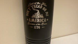 "Don't Tread On Me" 1776 20oz Stainless Steel Tumbler