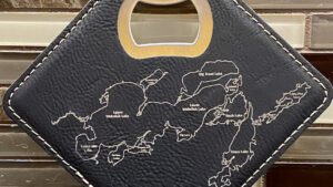 Customizable Steel & Leatherette Bottle Opener Coasters